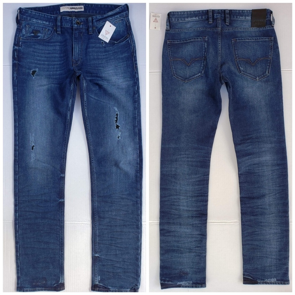 New Guess Slim Taper Men's Jeans SZ 32